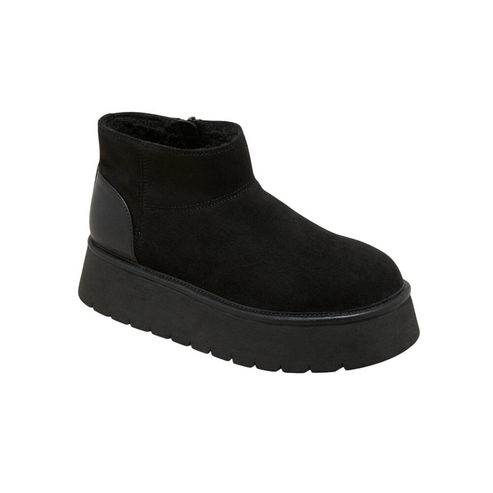 NWT Wild Fable Womens Missy Platform Booties with Memory Foam Insole Black 11M